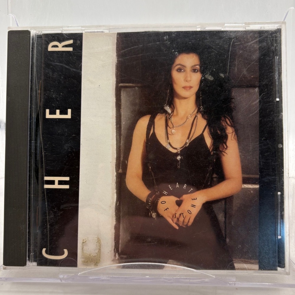 Cher Heart of Stone CD 1989 Geffen Records 9 24239-2 Pop Rock Diva Music